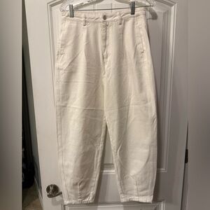 PAPERMOON Chic Cream Trousers SZ M